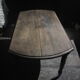 Round table with flap