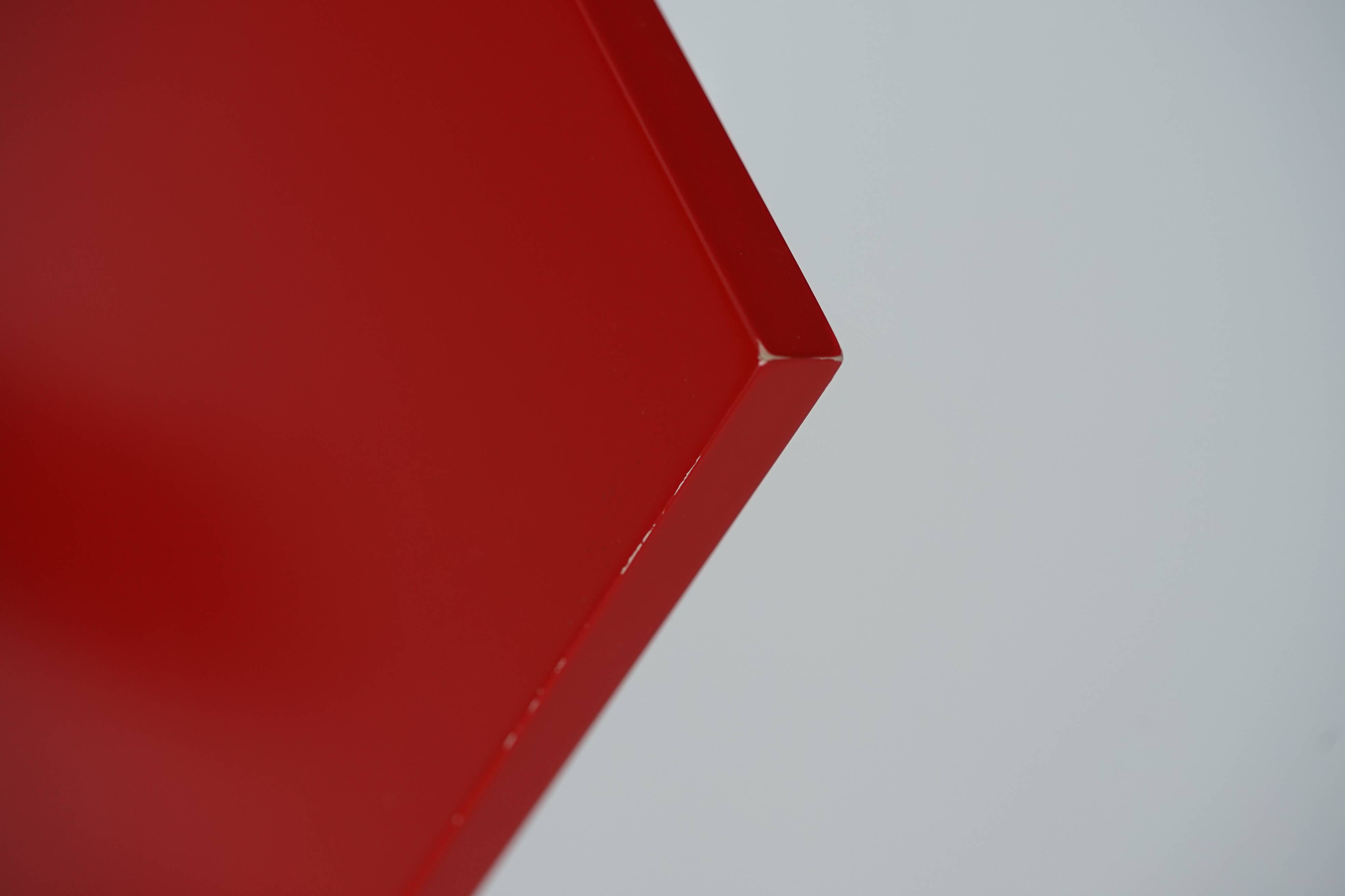 Red And Blue Arm Chair by Gerrit Rietveld for Cassina