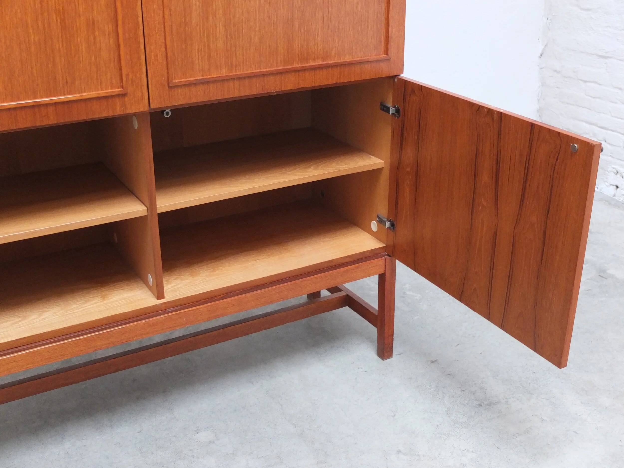 Decorative bar cabinet by Oswald Vermaercke for V-Form, 1966