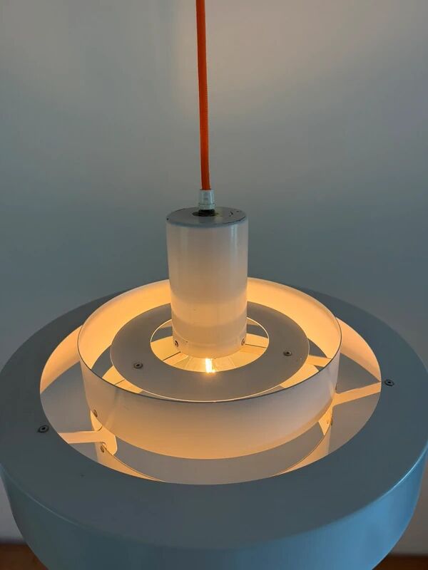 Vintage Fog & Morup Equator - Jo Hammerborg - Danish design lamp - Brutalist style