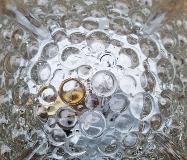 Plafonnier applique ''Bubble'' Héléna Tynell années 60
