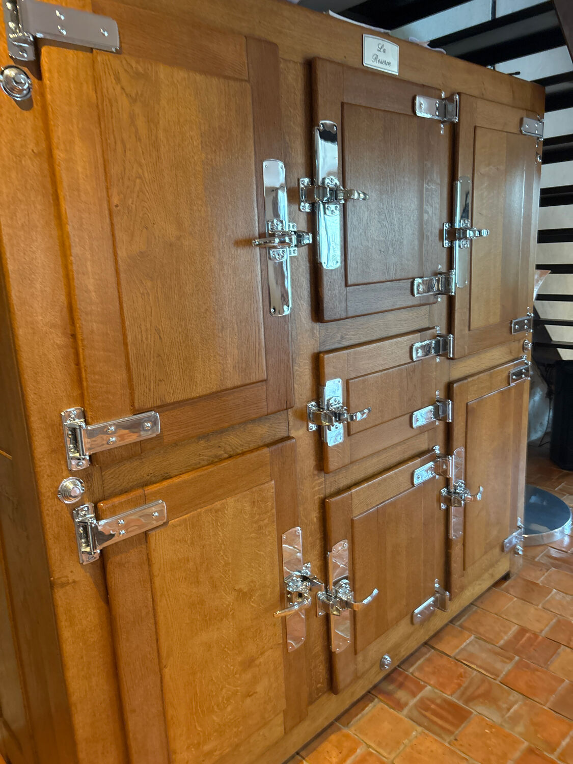 Old refrigerator furniture