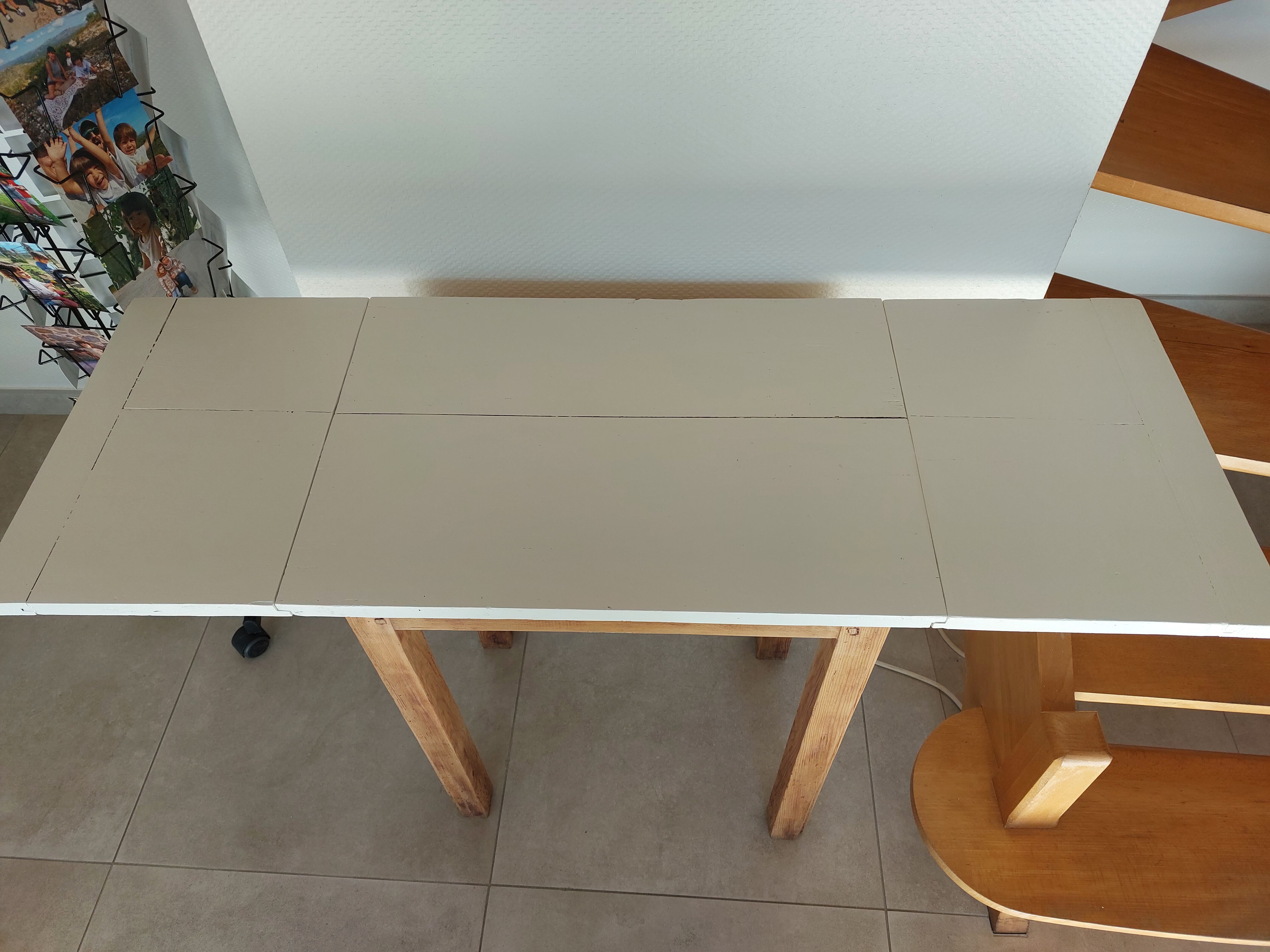 Console, table with extensions