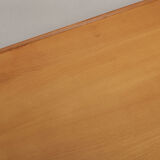 Table basse des années 1950 en bois de cerisier