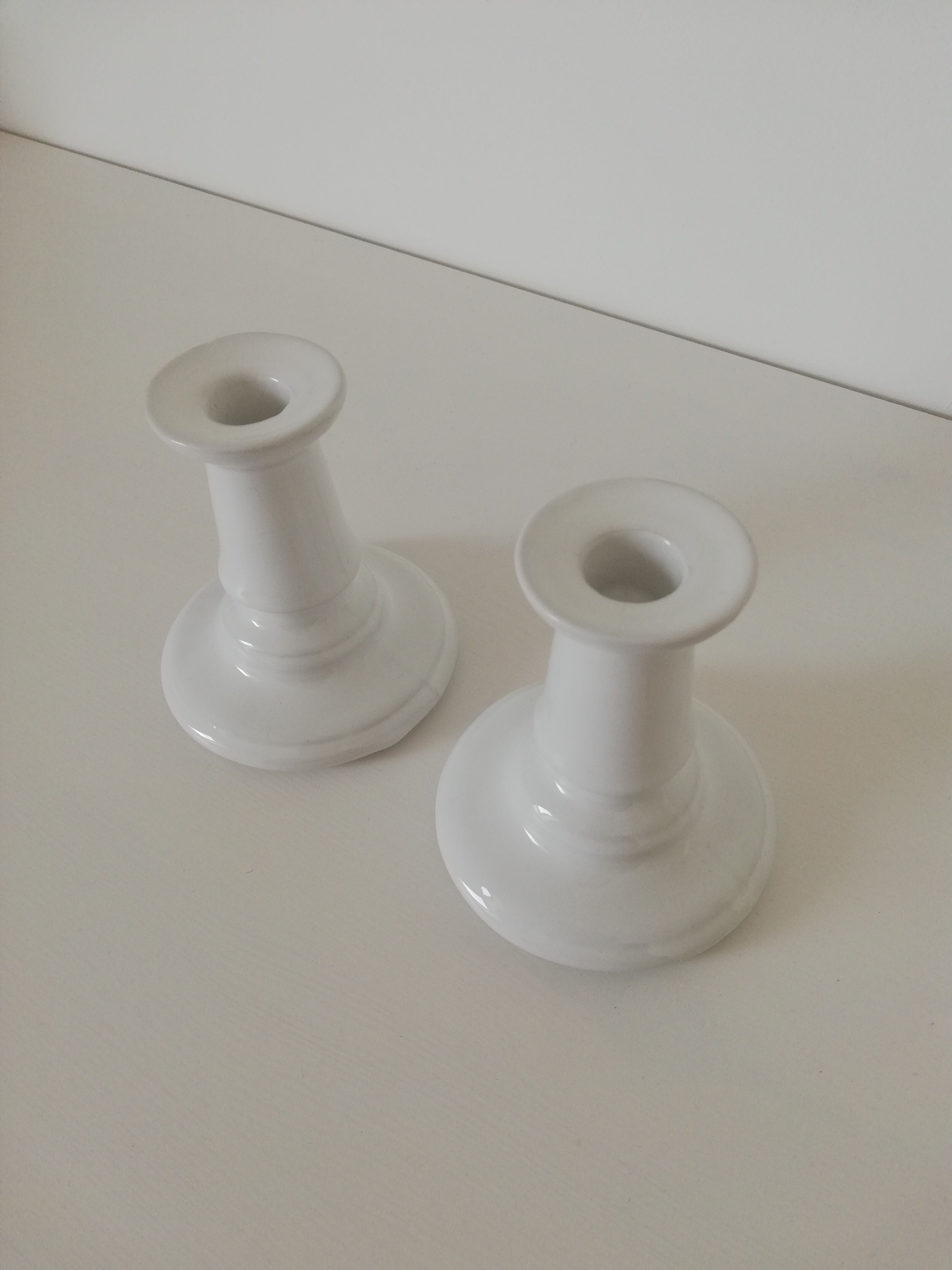 Vintage ceramic candle holders