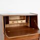 Bureau/armoire vintage en teck de style danois Jentique du milieu du sigle