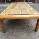 Table basse architonic en travertin