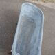 Zinc bathtub