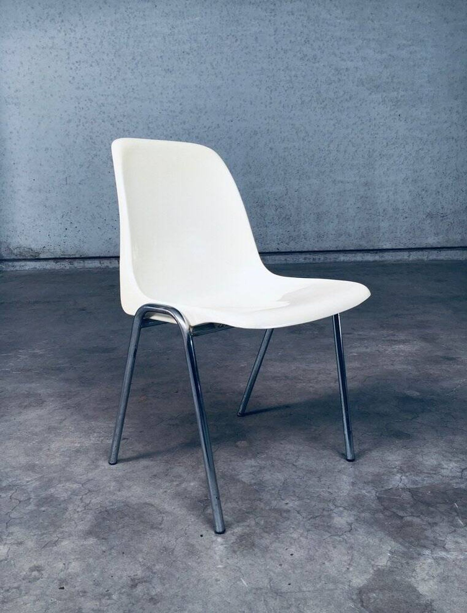 Orly Stacking Chairs by Bruno Pollak for Solo, Germany, 1979, Set of 8