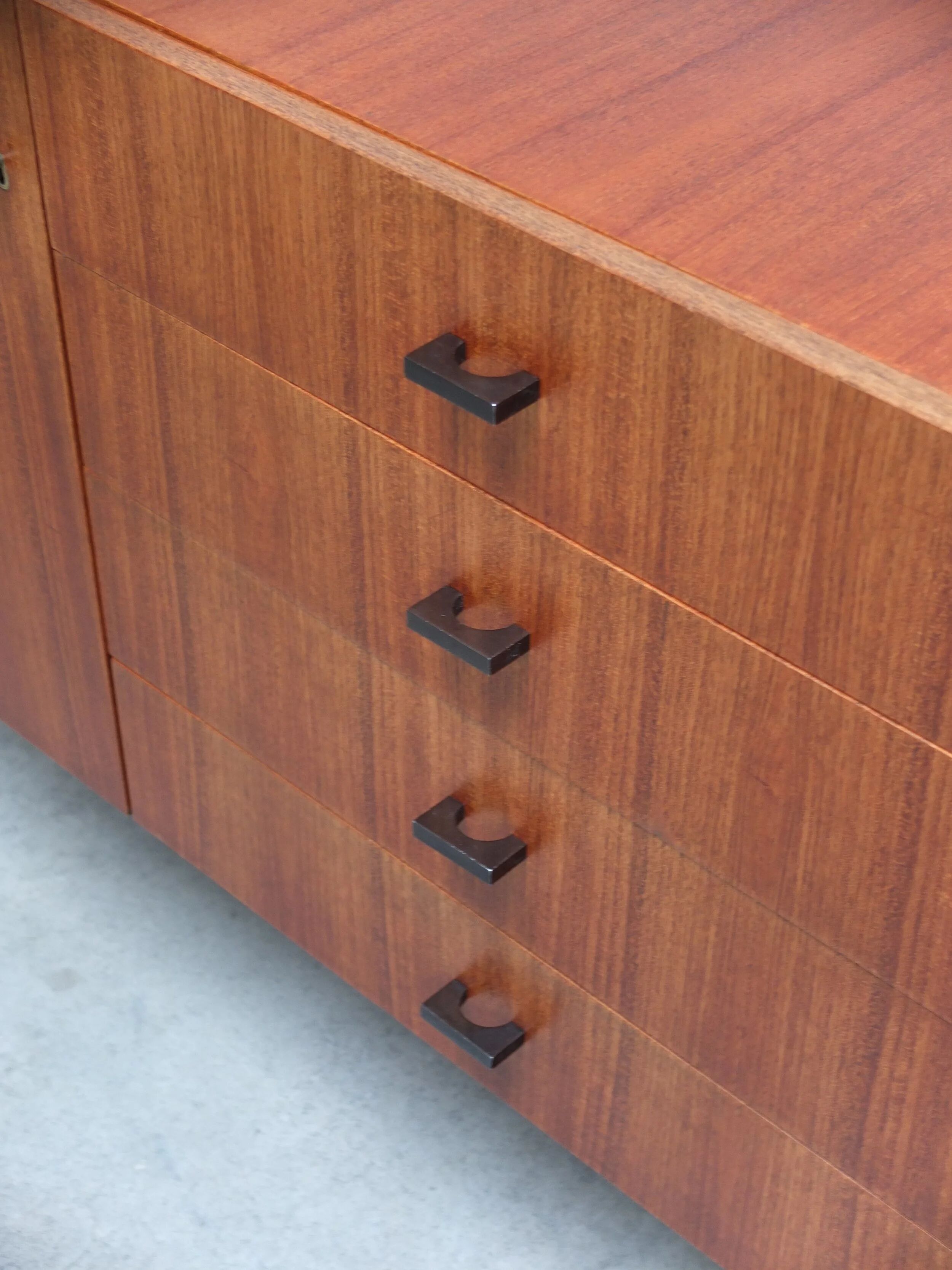 Belgian modernist sideboard by Roger De Winter for E.M.Y., 1960s