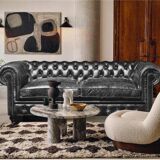 Original Fleming and Howland Chesterfield