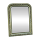 Louis-Philippe mirror with gold leaf, mercury glass 65x51cm