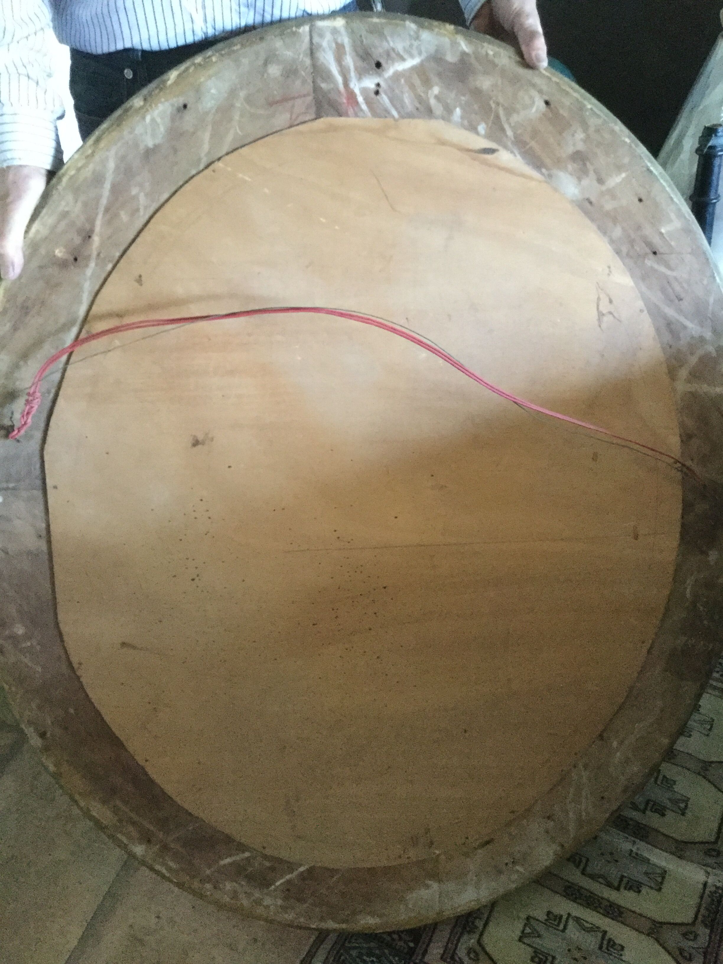 Antique mirror 95x110cm