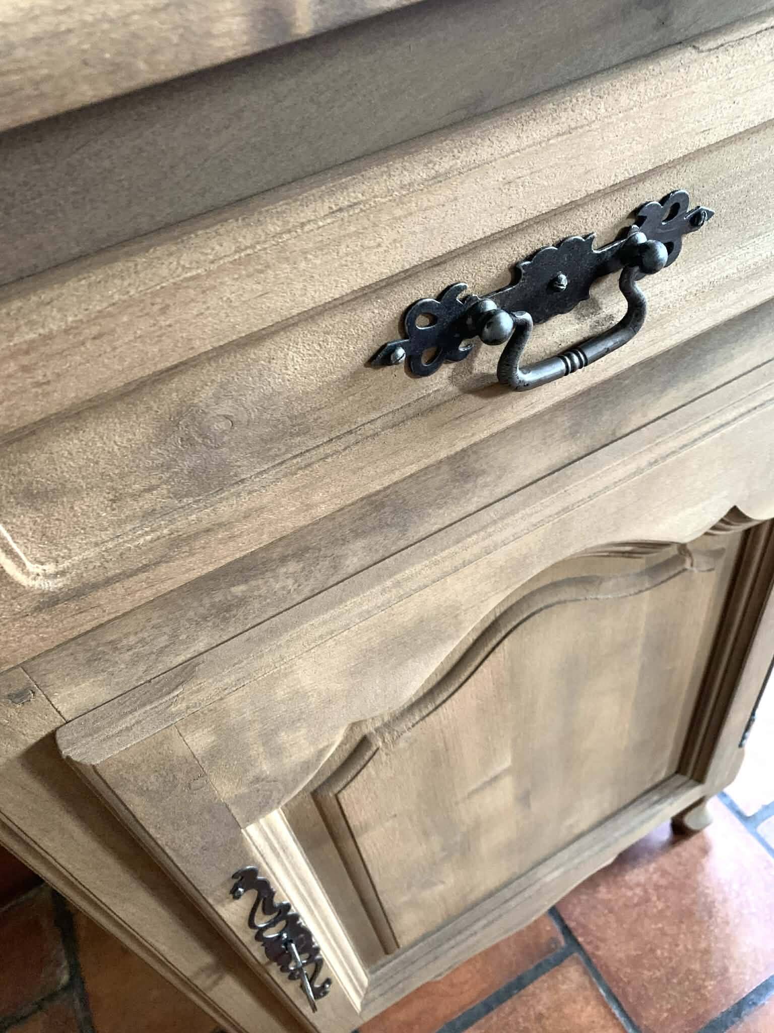 Large solid wood jam cupboard