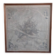 Large geometric map of the city of Florence, 1843