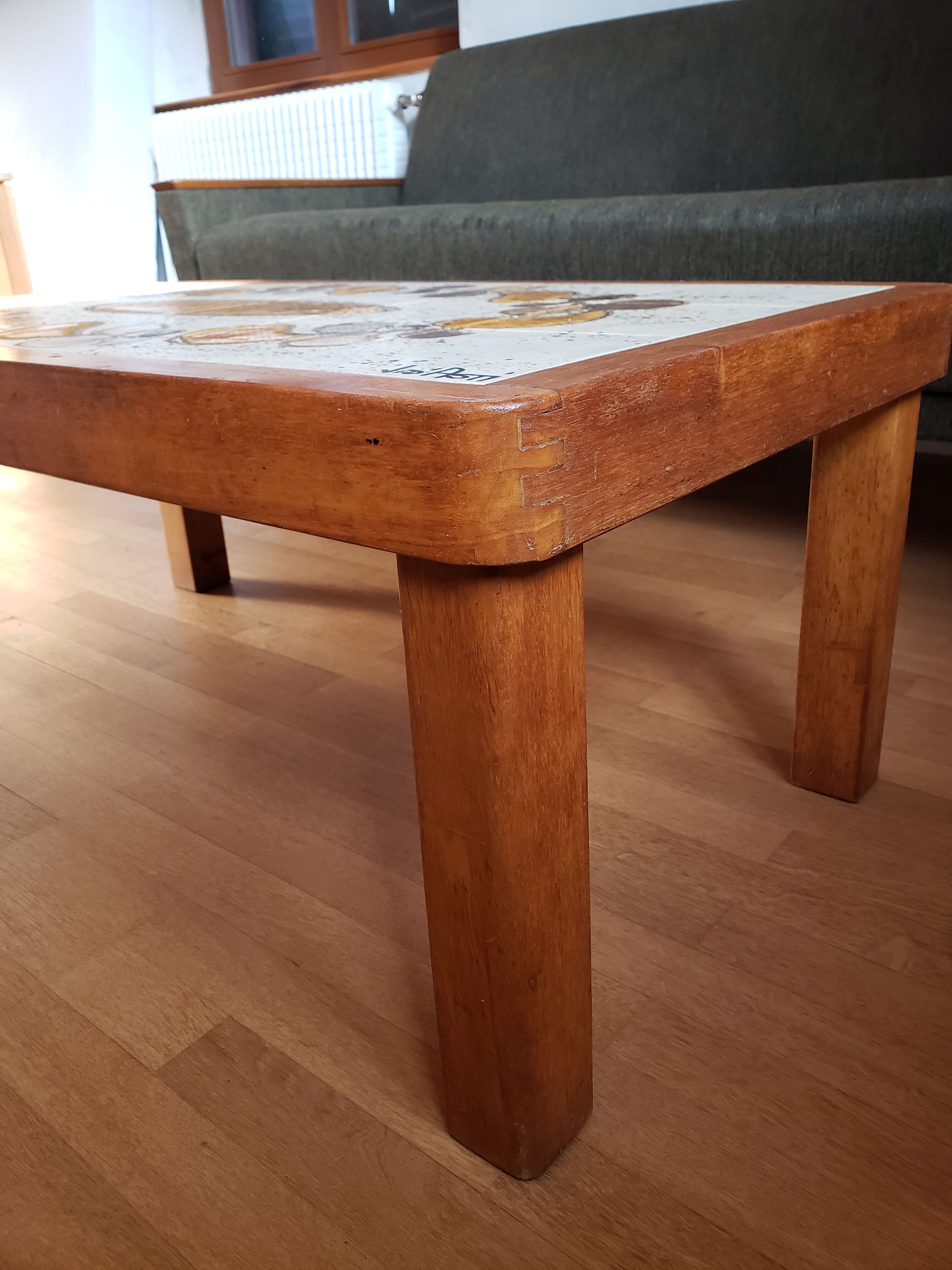 Ceramic coffee table Jean d'Asti