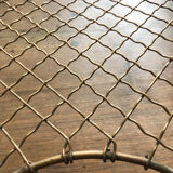 Brass paper storage bench