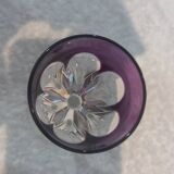 Baccarat Genove Amethyst Crystal Vodka Shot Glass