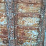 Old wooden door