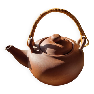 Clay teapot