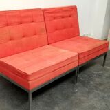 Paire de chauffeuses Florence Knoll, 1960