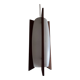 Teak and glass pendant light from the 50s
