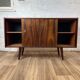 Enfilade scandinave vintage en palissandre, années 60