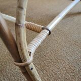 2 rattan basket chairs