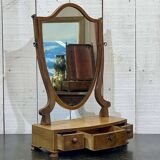 English mahogany dressing table from the late 19th century.