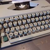 Olympia sf portable luxury typewriter with bag