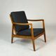 Fauteuil Ole Wanscher FD109 par France & Daverkosen vintage danois des années 60