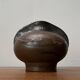 Vase de poterie d'atelier brutaliste allemand du milieu du siècle de Fritz Van Daalen, années 1960