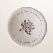 Pair of round dishes Digoin 9177
