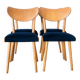 Chaises en bois de hêtre, Tchécoslovaquie années 50