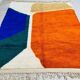 Handwoven colorful Azilal rug size 150 x 250 cm