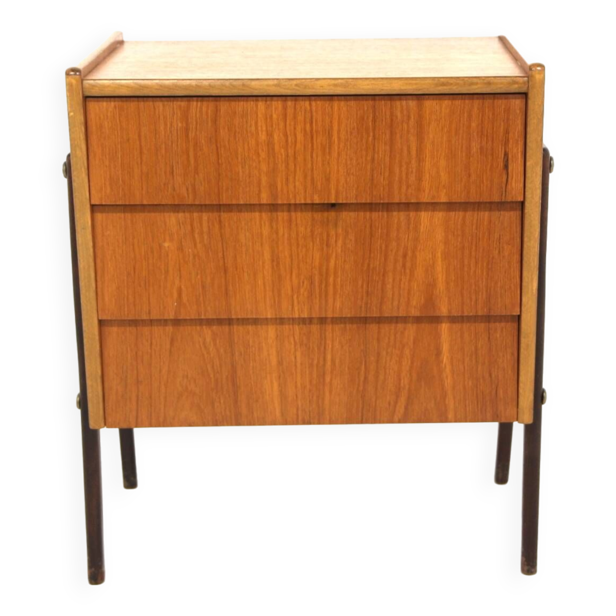 Scandinavian teak chest of drawers, Sweden, 1950