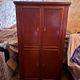 Art Deco mahogany secretary – antique convertible office furniture