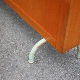 Storage furniture, school furniture, wooden furniture, vintage furniture from the 60s, interior decoration