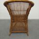 Bamboo and rattan lounge set
