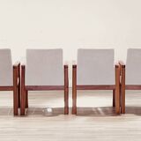Suite de quatre fauteuils de Dyrlund en teck