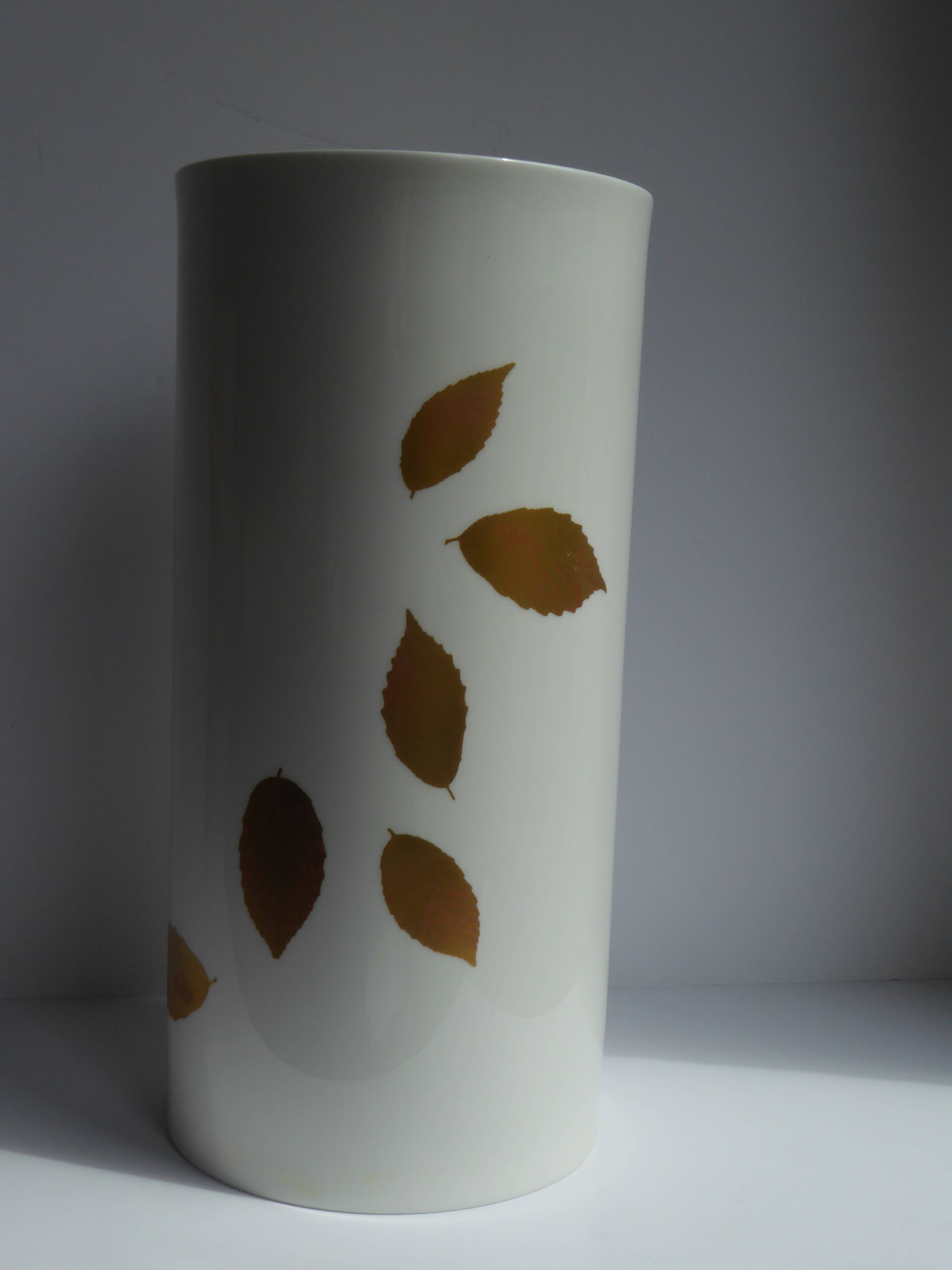 Porcelain vase signed Dibbern