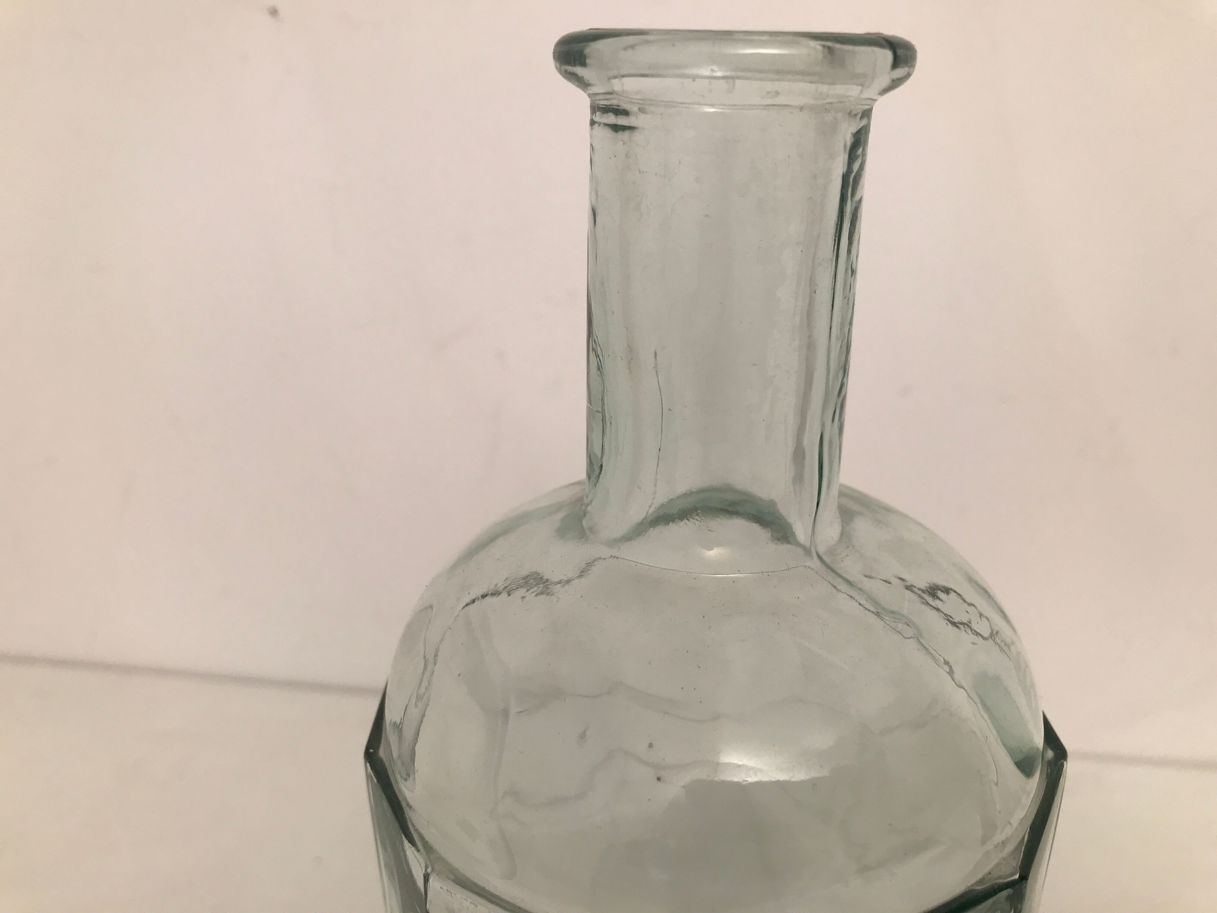 Vintage glass bottle