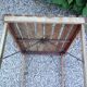 Wooden folding table