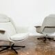 Chaises pivotantes vintage grandes "b7041" de zpm radomsko, pologne, 1970