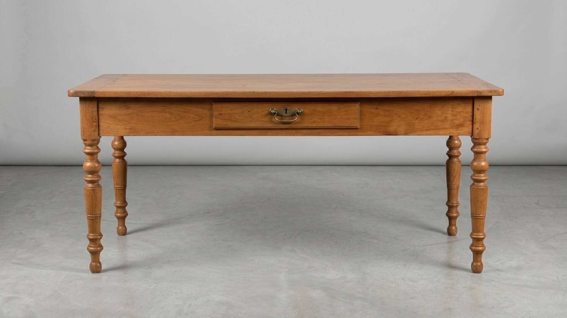 19th-century farmhouse table