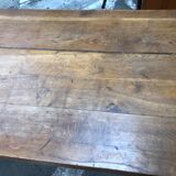 Old farmhouse table in solid oak