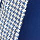 Original renovated vintage armchair 1960s, houndstooth, velvet
