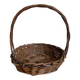 Panier osier rond