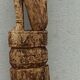 Ancient wooden ancestor statue of the Leti Islands, Indonesia