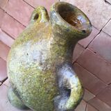Poterie de tamegroute en terre cuite émaillée